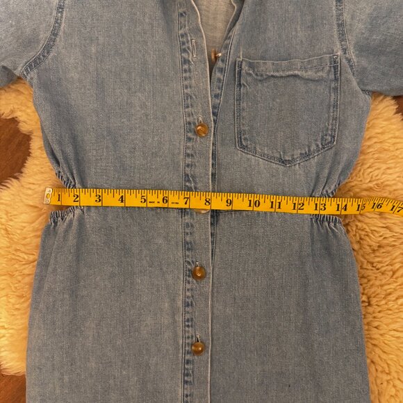 Urban Revivo Denim Midi Dress – Size Medium – 100% Cotton - Picture 7 of 10